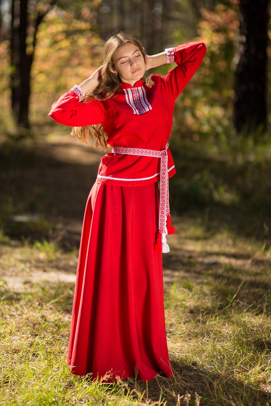 Underwear Women in Slavic costumes in Datong