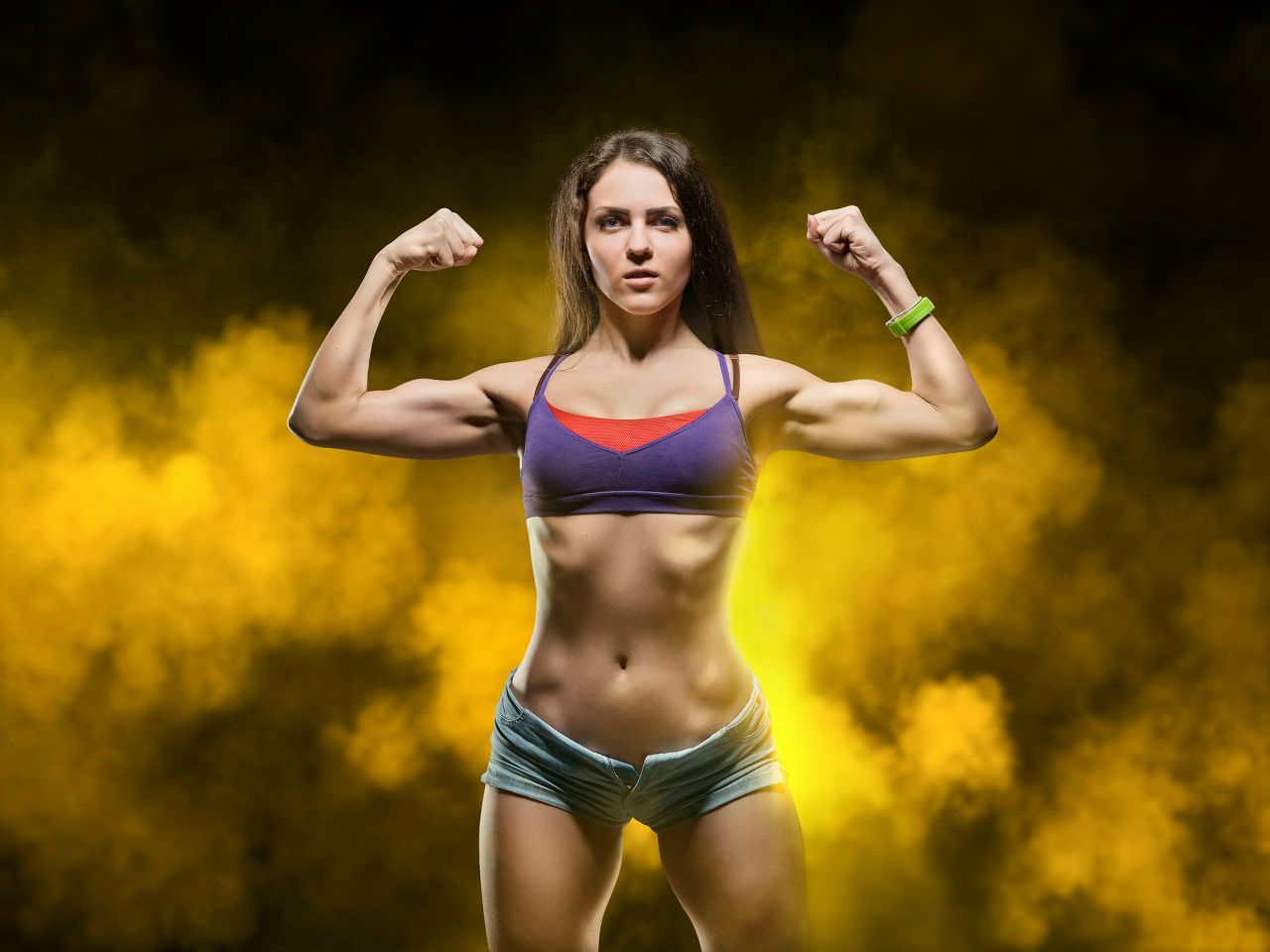 Athletic girls in Datong